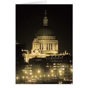 Cartão Catedral de Paul da rua