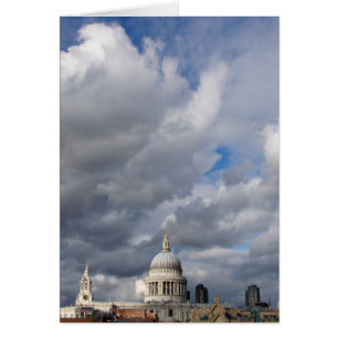 Cartão Catedral de Paul da rua