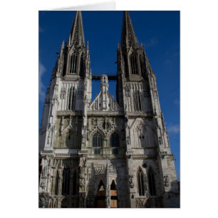 Cartão Catedral de Regensburg