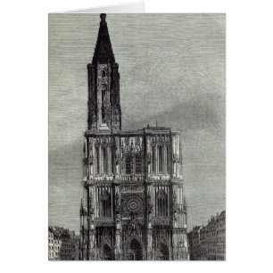 Cartão Catedral de Strasburg