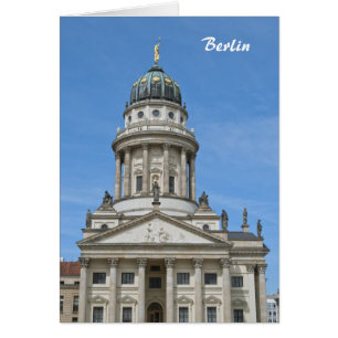 Cartão Catedral Francesa em Berlim