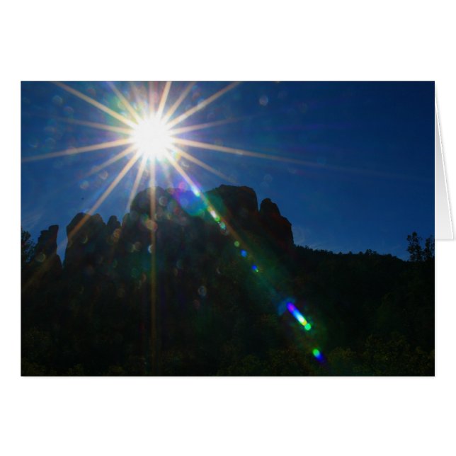 Cartão Catedral Rock Vortex horizontal (Frente Horizontal)