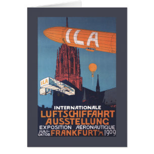 Cartão Catedral Vermelha - Exposição Aeronáutica de 1rua