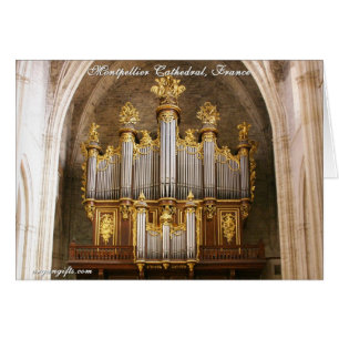 Cartão Cathédrale St Pierre de Montpellier, France