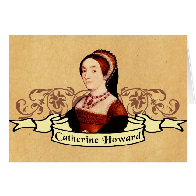 Cartão Catherine Howard Classic (Frente Horizontal)
