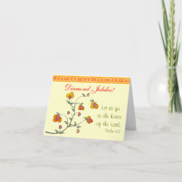 Cartão Catholic Nun Diamond Jubilee Card