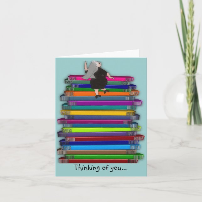 Cartão Catholic Nun Note Cards "Thinking of You" (Frente)