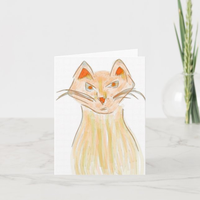 Cartão Cats of the World Notecard #4 (Frente)