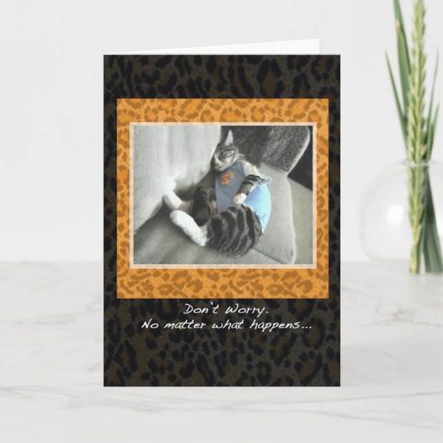 Cartão Cat's Pajamas Cheer up card (Frente)