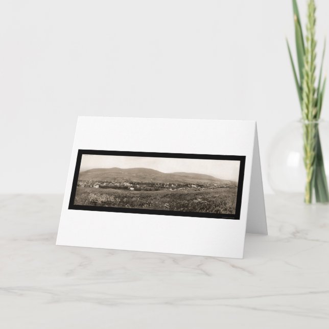 Cartão Catskill Mts Hunter NY Photo 1898 (Frente)