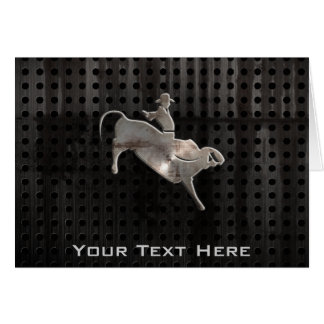 Cartão Cavaleiro áspero de Bull