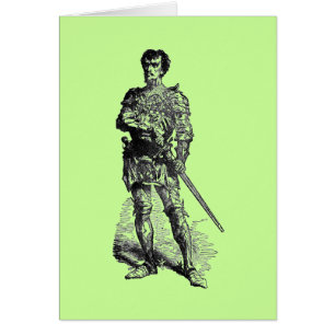 Cartão Cavaleiro Medieval