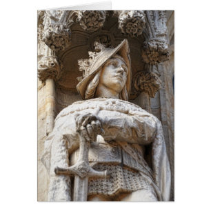 Cartão Cavaleiro medieval