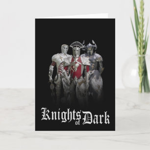 Cartão Cavaleiros da Escuridão