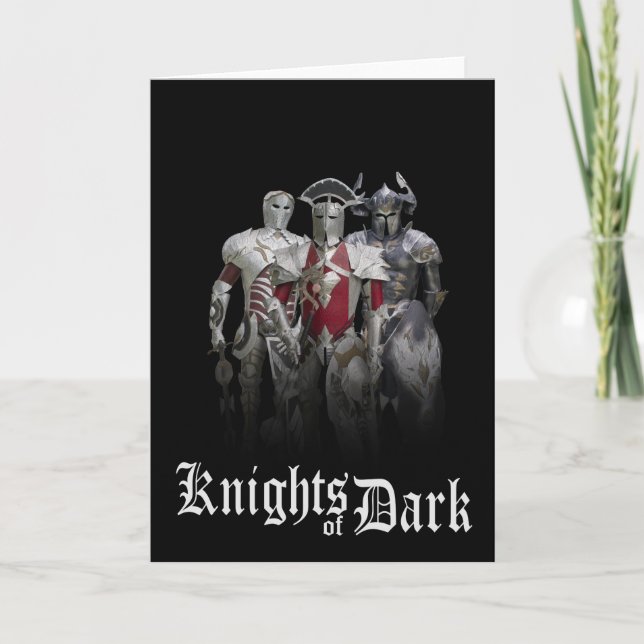 Cartão Cavaleiros da Escuridão (Frente)