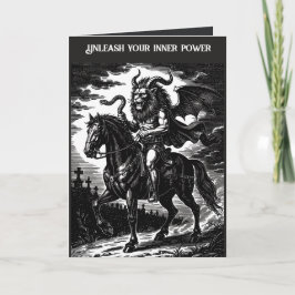 Cartão Cavalgada do Rei Infernal