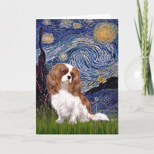 Cartão Cavalier 2 (Bl) - Starry Night (Frente)