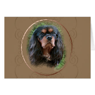 Cartão Cavalier King Charles Spaniel