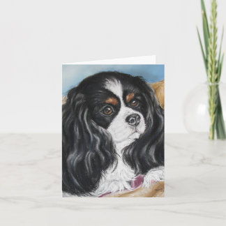 Cartão Cavalier King Charles Spaniel note card
