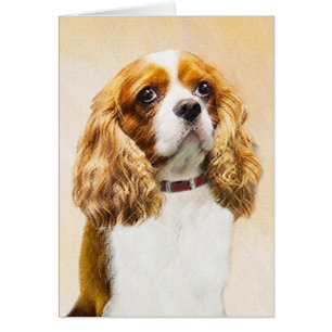 Cartão Cavalier King Charles Spaniel Original