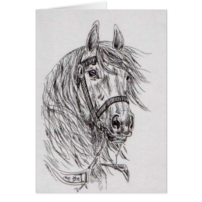 Cartão cavalo (Frente)