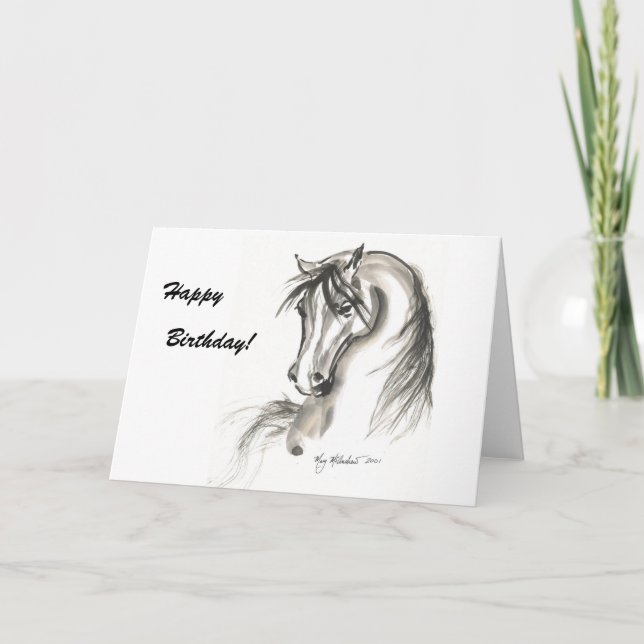 Cartão Cavalo 1 (Frente)