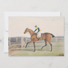 Cartão Cavalo de Corrida Britânico (Duquesa)