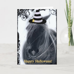 Cartão Cavalo de Halloween