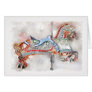 Cartão Cavalo de vôo de Veneza
