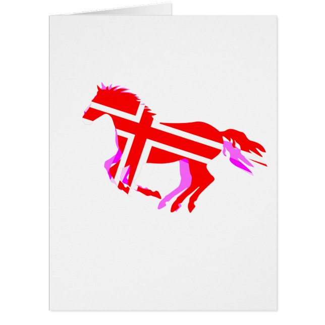 Cartão Cavalo Grande (Frente)