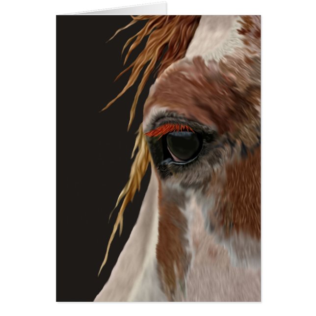 Cartão Cavalo Nakota (Frente)