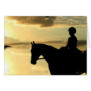 Cartão Cavalos - Caçador-Jumper - Pecado