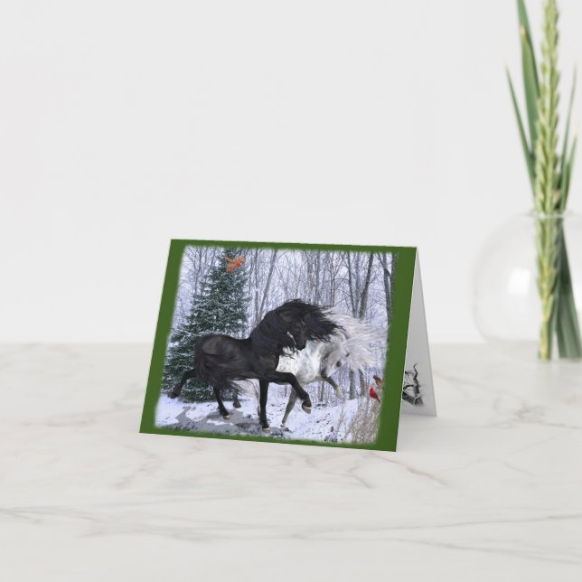 Cartão Cavalos de Natal 2022 (Frente)