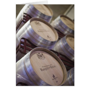 Cartão Cave de vin da adega Marques de Riscal