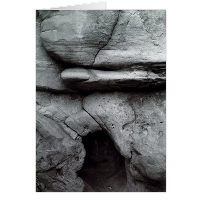 Cartão Caverna Petroglicph # 2 (Frente)