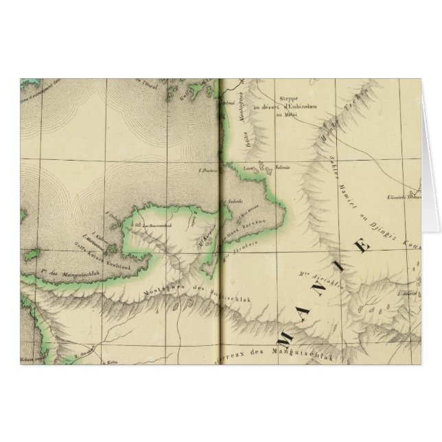 Cartão Cazaquistão, Usbequistão (Frente Horizontal)