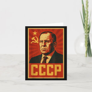 Cartão Ccp Vintage União Soviética Retro Sssr Lavrov