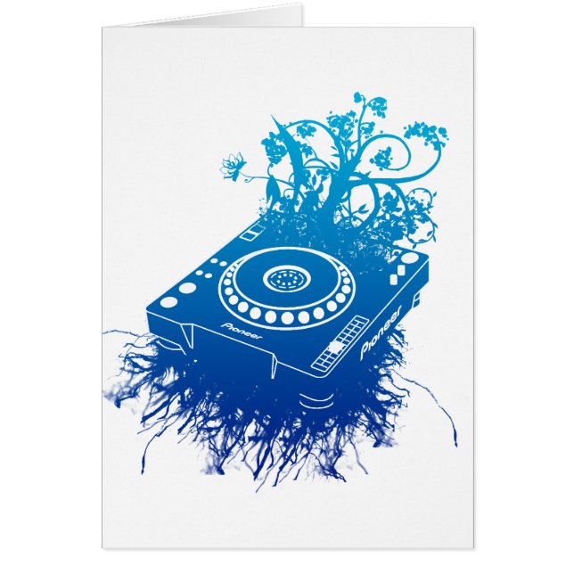 Cartão CDJ-1000 orgânico (Frente)