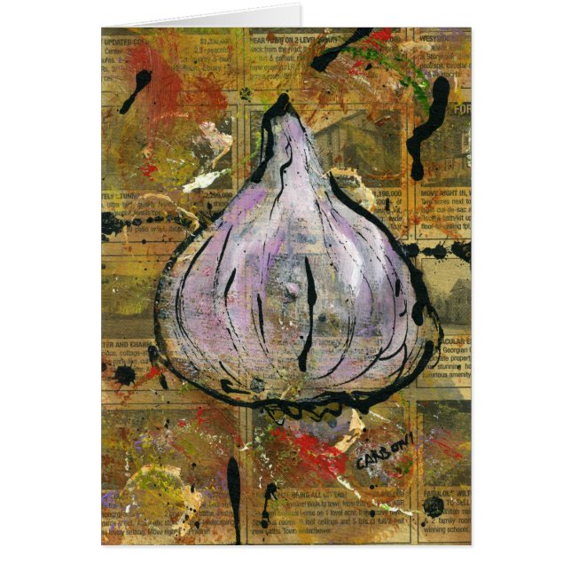 Cartão Cebola (Frente)