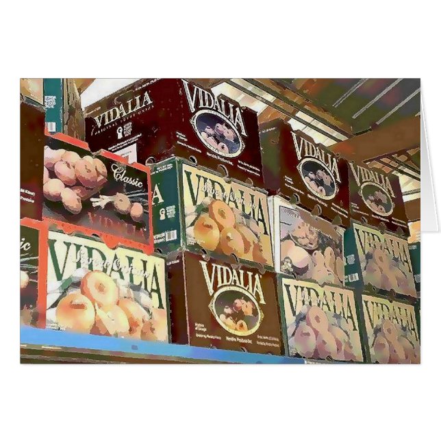 Cartão Cebolas (Frente horizontal)