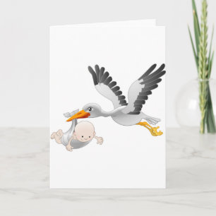 Cartão cego e bebê