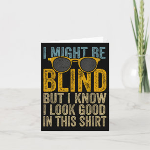 Cartão Cegueira Cega Consciência Cegos Pessoas Visualment