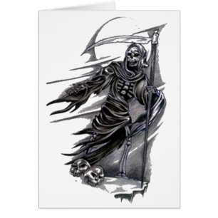 Cartão Ceifador que toma almas