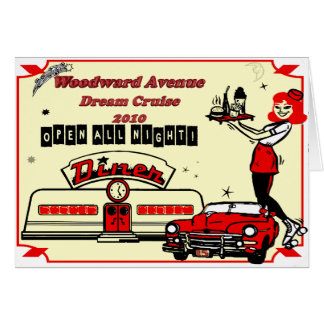 Cartão Celebração 2010 da avenida de Woodward