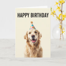 Celebração de Aniversário do Golden Retriever