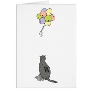 Cartão Celebração de Gatinhos