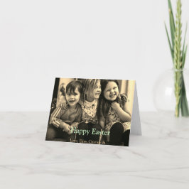 Cartão Celebração de páscoa adicionar felz pascoa de foto