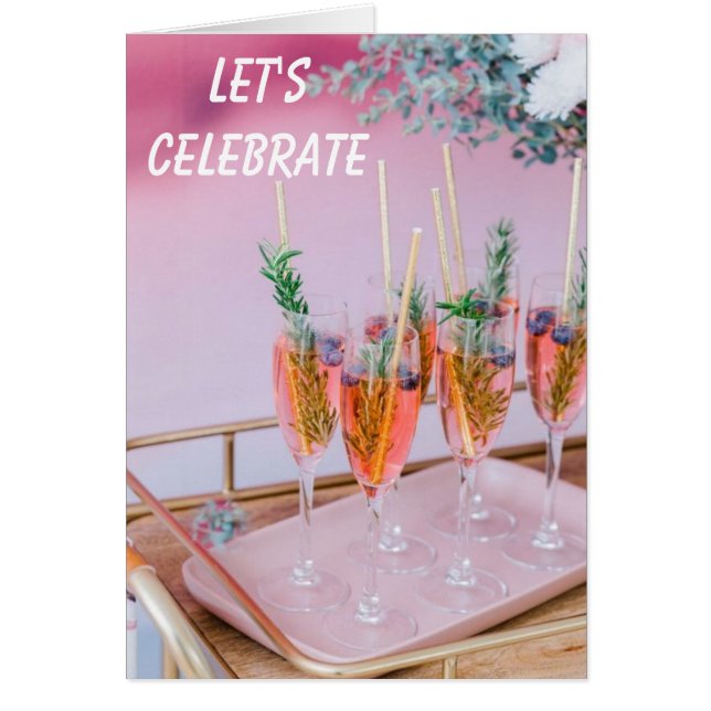 Cartão CELEBRAÇÃO DE vamos "EUA" (Frente)