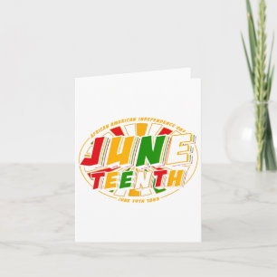 Cartão Celebração do Dia da Independência Americana Junta