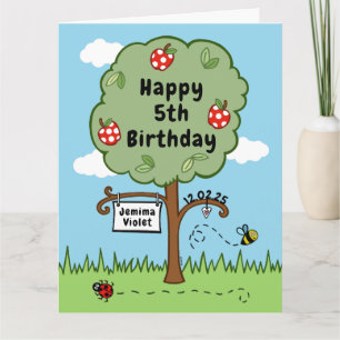 Cartão Celebração Personalizada - Aniversário do Criança